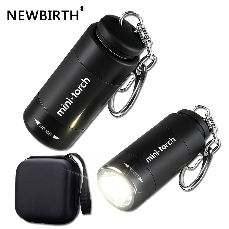 Outdoor Lighting Permanent - USB充電式LED多機能強力ライトポケットキーホルダー懐中電灯防水アウトドアハイキングキャンプミニ懐中電灯