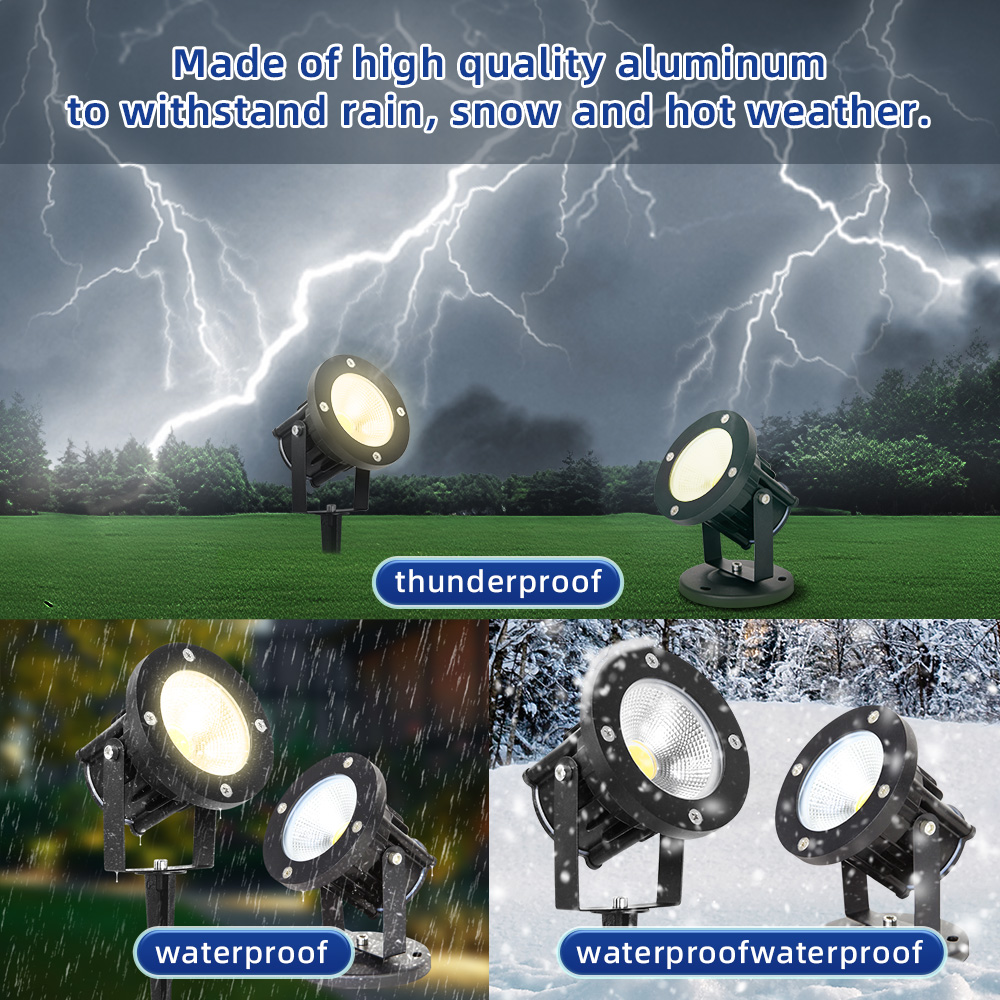 Outdoor Lighting Switch - LED GU10 ガーデン照明芝生ランプ屋外防水照明 Led ガーデンパススポットライト COB