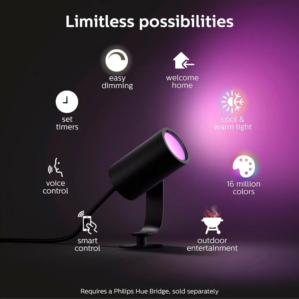 Outdoor Lighting Kits Low Voltage - 新しいアップグレード米国出荷用スマート屋外スポットライトベースキット 3 パック白色 LED 景観通路ライト低電圧耐候性