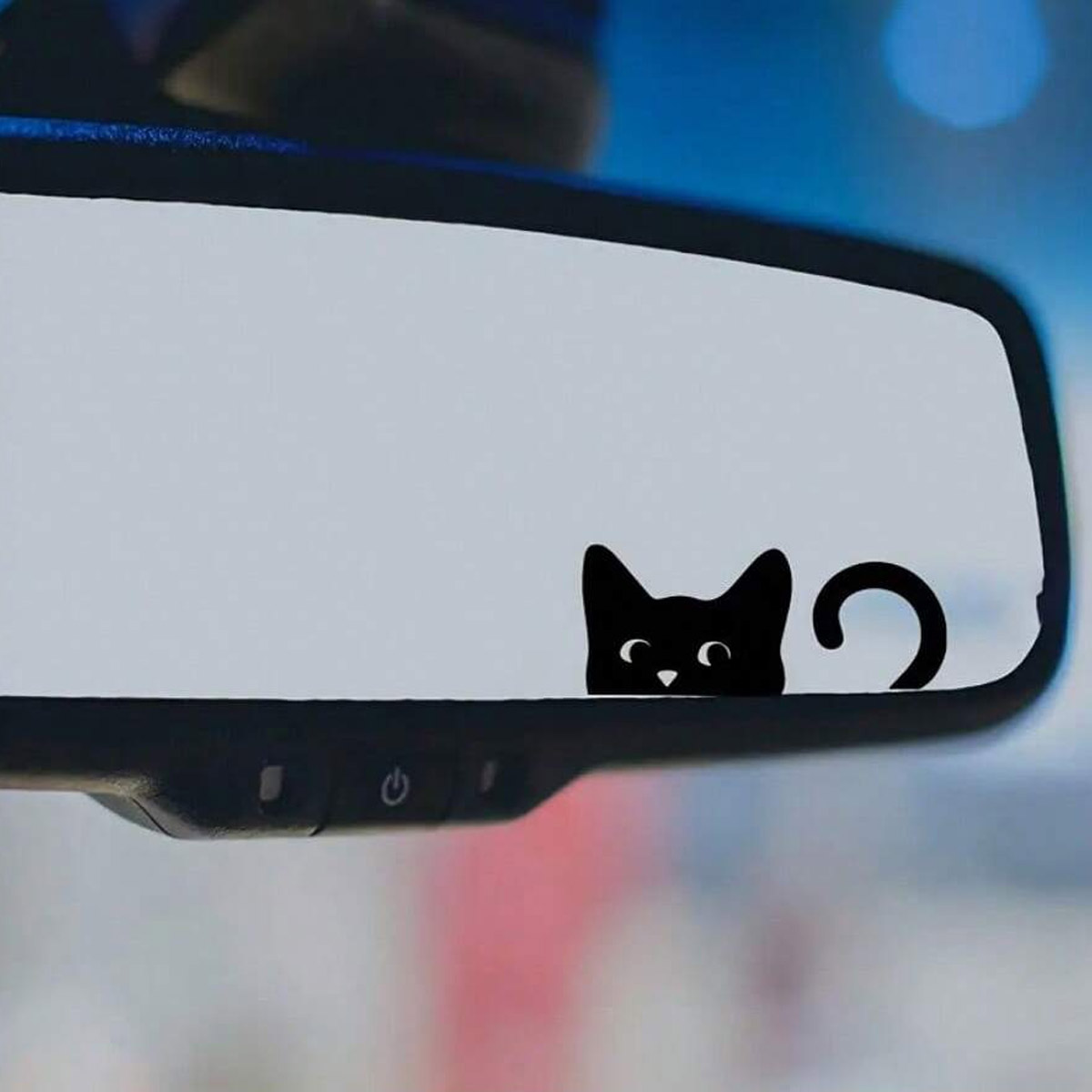 Outdoor Lighting Kits - 猫ステッカー、ミニ猫、覗き見猫、ミラーステッカー、車用ステッカー、屋内外用ビニールステッカー、ミニステッカー