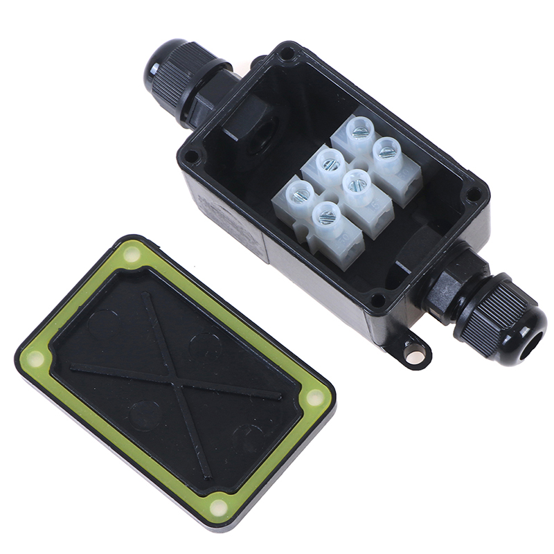 Outdoor Lighting Permanent - 2 ウェイ屋外防水 IP66 電気ケーブルワイヤーコネクタジャンクションボックス端子 450V ジャンクションボックス