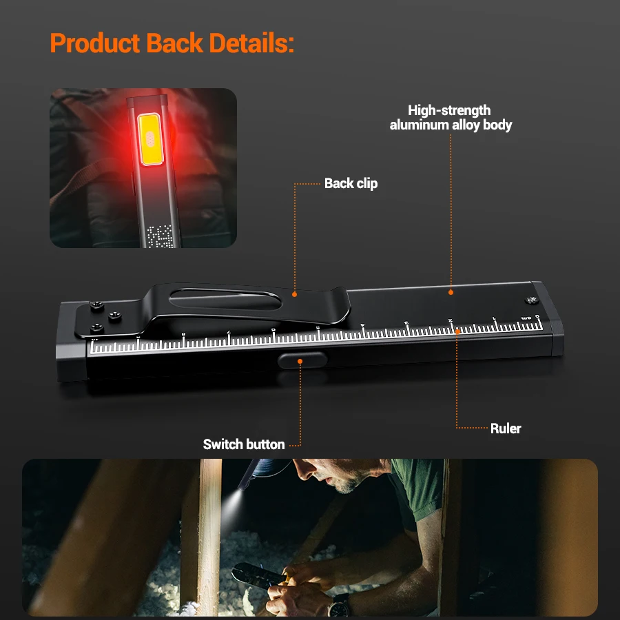 ミニポータブル充電式LED懐中電灯、防水屋外作業用ポケット懐 - Outdoor Lighting Permanent のレビューと価格
