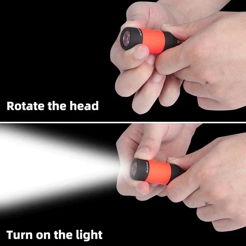USB充電式LED多機能強力ライトポケットキーホルダー懐中電 - Outdoor Lighting Permanent のレビューと価格