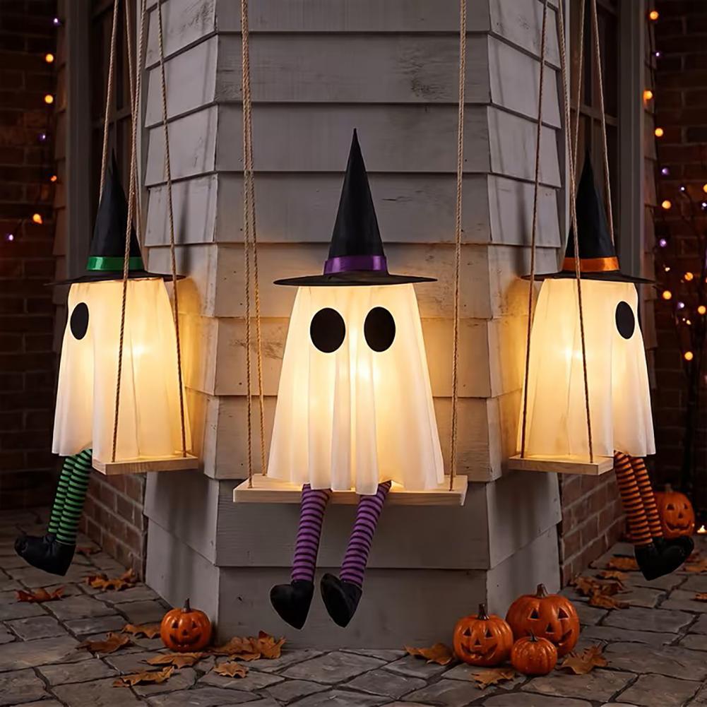 ハロウィンスペクターライトデコレーションセット LED 怖い - Outdoor Lighting Kits のレビューと価格