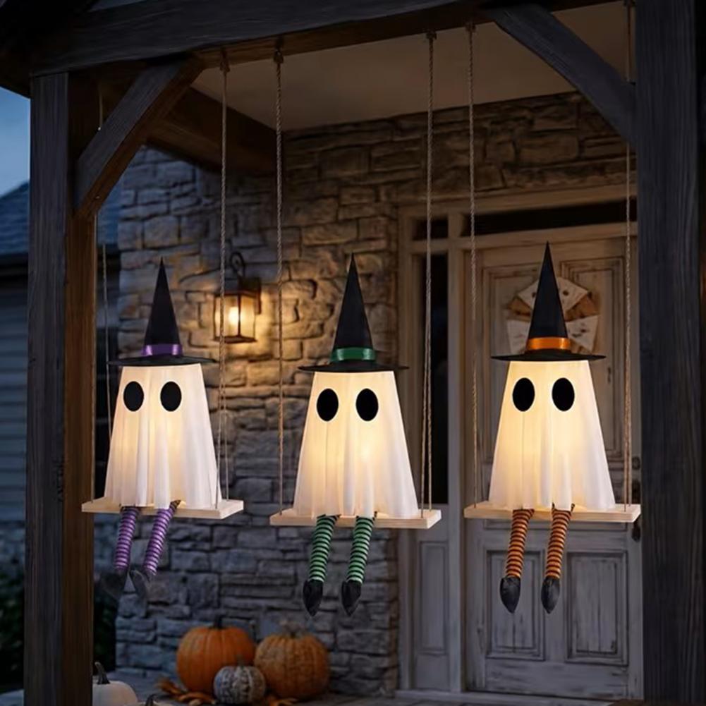 ハロウィンスペクターライトデコレーションセット LED 怖い - Outdoor Lighting Kits のレビューと価格