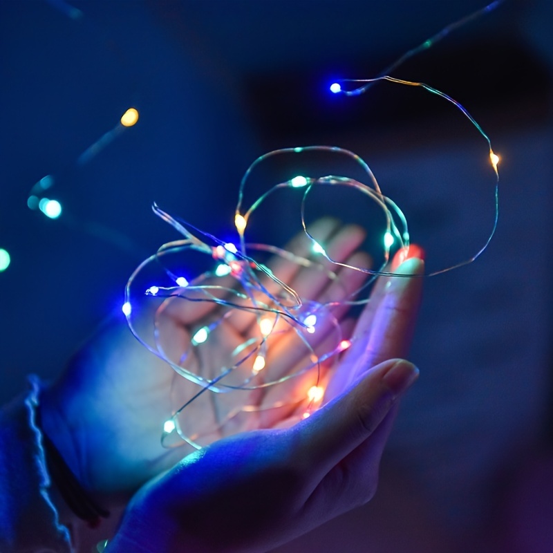 Led フェアリーライト銅線ストリング 1/2/5/10 メ - Outdoor Lighting No Wiring のレビューと価格