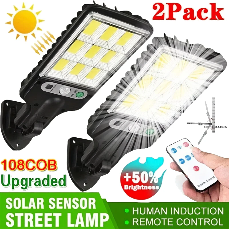 強力なLEDソーラー屋外LED中庭壁ランプ充電式人体誘導庭テ - Outdoor Lighting Permanent のレビューと価格