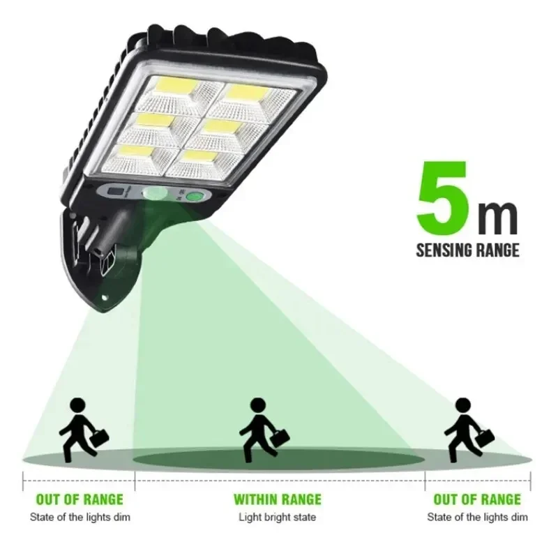強力なLEDソーラー屋外LED中庭壁ランプ充電式人体誘導庭テ - Outdoor Lighting Permanent のレビューと価格