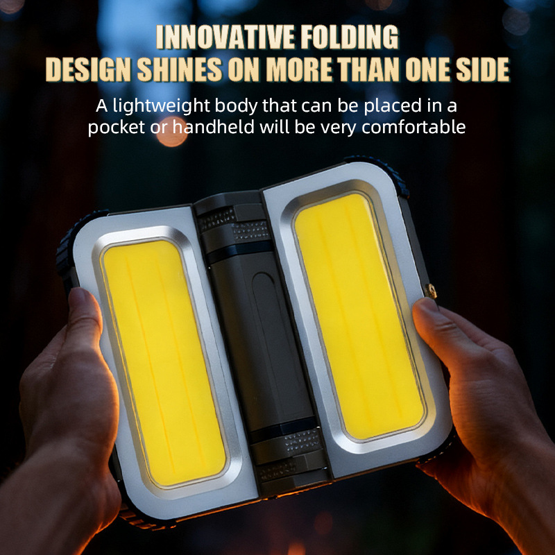 ソーラー充電式強力磁気キャンプライト、家庭用、建設現場用、屋 - Outdoor Lighting Vendor のレビューと価格