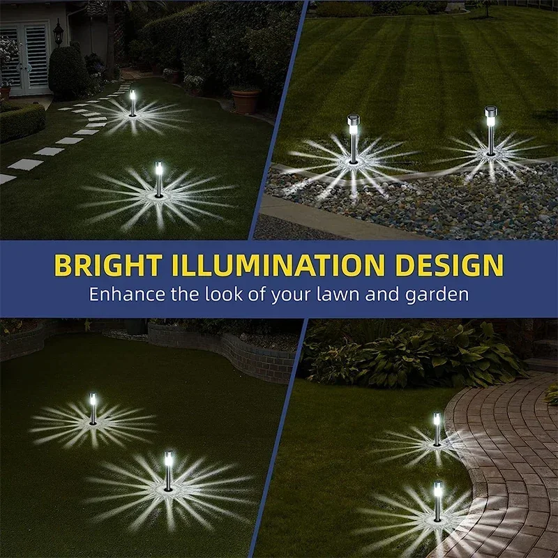 ソーラー屋外ライトガーデンランプ太陽光発電防水風景パス屋外庭 - Outdoor Lighting Permanent のレビューと価格