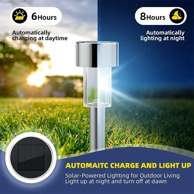 ソーラー屋外ライトガーデンランプ太陽光発電防水風景パス屋外庭 - Outdoor Lighting Permanent のレビューと価格