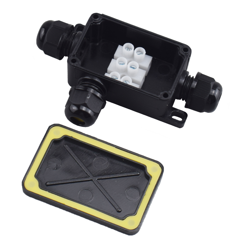 3ウェイ屋外防水IP66電気ケーブルワイヤコネクタジャンクシ - Outdoor Lighting Permanent のレビューと価格