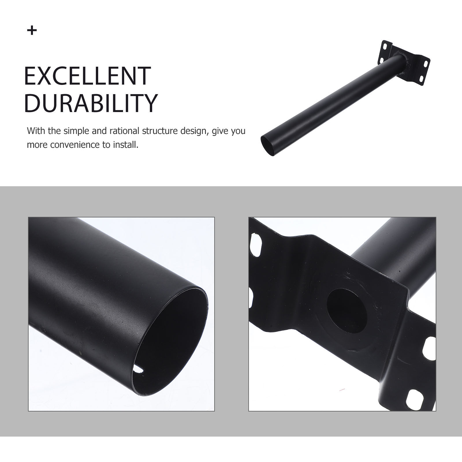 1 セットソーラー街路灯取り付けブラケット金属ポール延長キッ - Outdoor Lighting Kits のレビューと価格