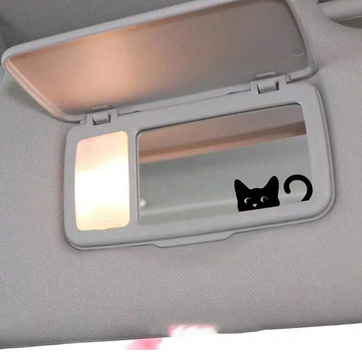 猫ステッカー、ミニ猫、覗き見猫、ミラーステッカー、車用ステッ - Outdoor Lighting Kits のレビューと価格