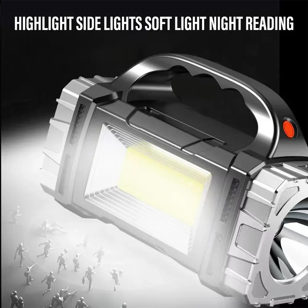 新しいアップグレード充電式ハイパワーソーラー LED 懐中電 - Outdoor Lighting Permanent のレビューと価格