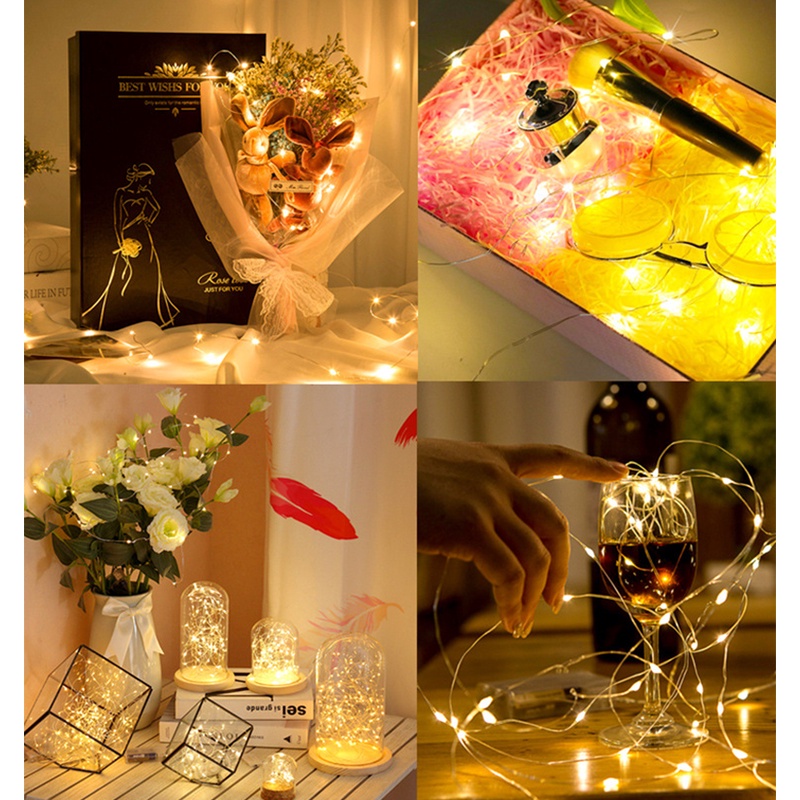 5-30 メートル LED フェアリーライト電池式銅線ガーラ - Outdoor Lighting No Wiring のレビューと価格