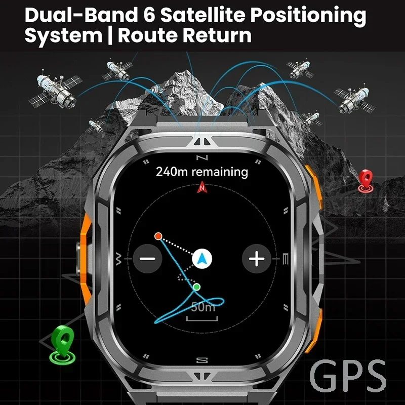 高級 AMOLED スマートウォッチ リアル GPS 5AT - Outdoor Lighting Smart Controller のレビューと価格
