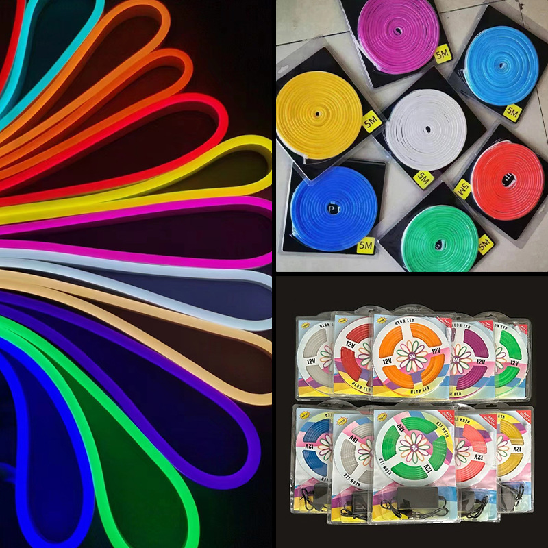 12V低電圧LEDフレキシブルネオンストリップ511 RGB - Outdoor Lighting Kits Low Voltage のレビューと価格