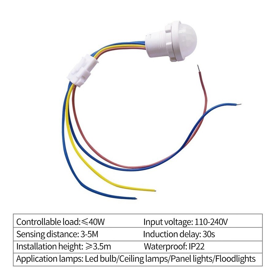 PIR モーションセンサー検出器スマートスイッチ家庭用屋内屋 - Outdoor Lighting Switch のレビューと価格