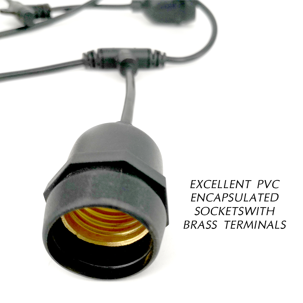 10/20/30メートルE27商業グレード防水パーティーの庭 - Outdoor Lighting No Wiring のレビューと価格