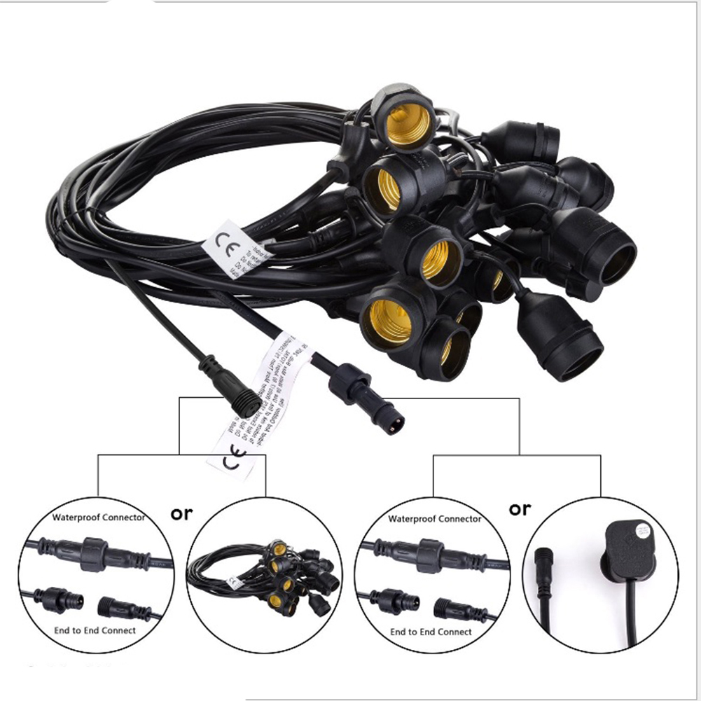 10/20/30メートルE27商業グレード防水パーティーの庭 - Outdoor Lighting No Wiring のレビューと価格