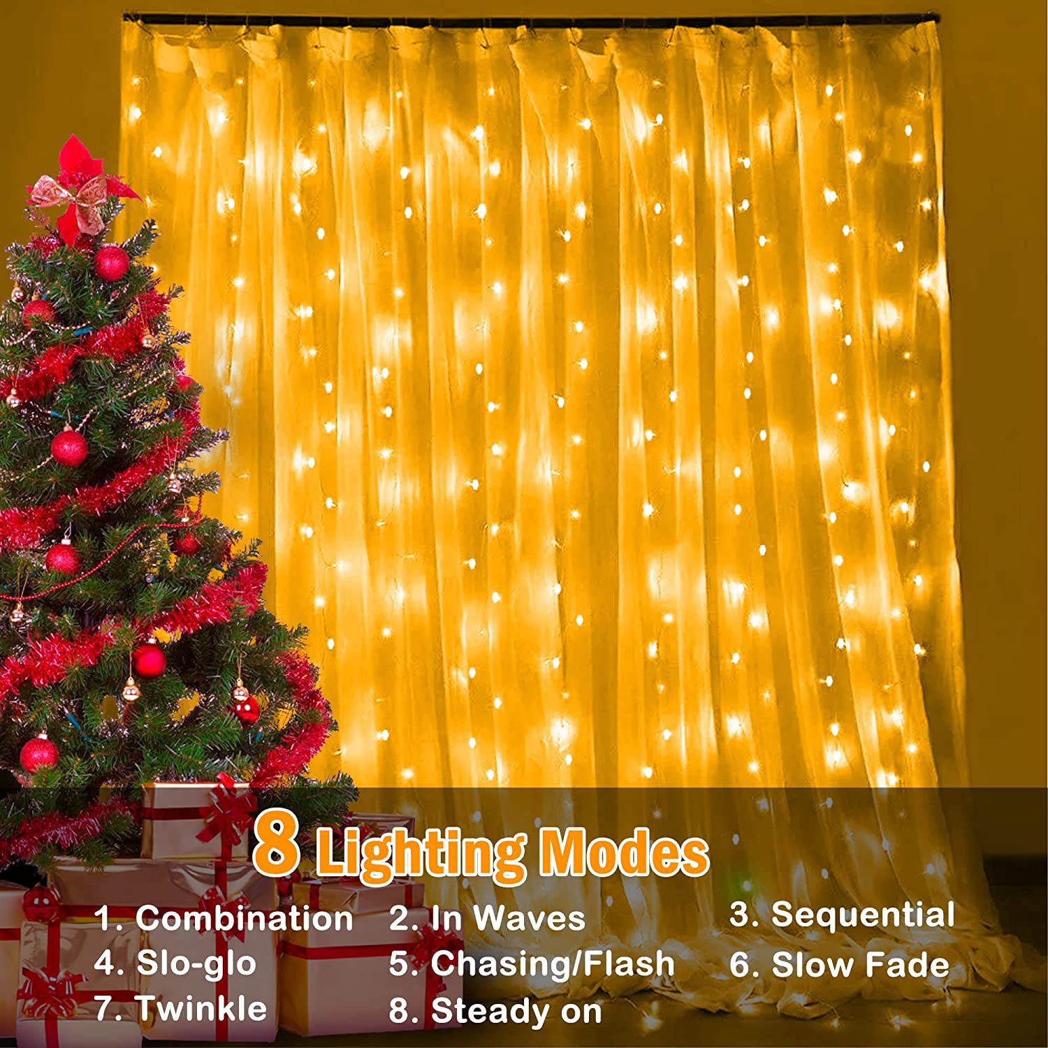 ソーラー LED カーテンライト屋外ガーランドソーラー妖精ス - Outdoor Lighting No Wiring のレビューと価格